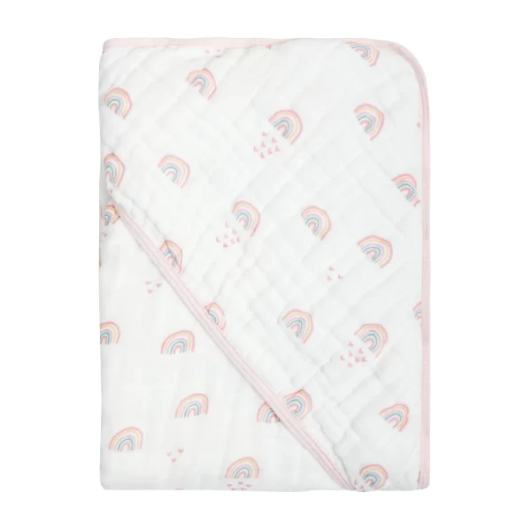 TOALHA DE BANHO PAPI SOFT C/ CAPUZ ESTAMPADO 80CM X 80CM - CONTÉM 01 UNIDADE