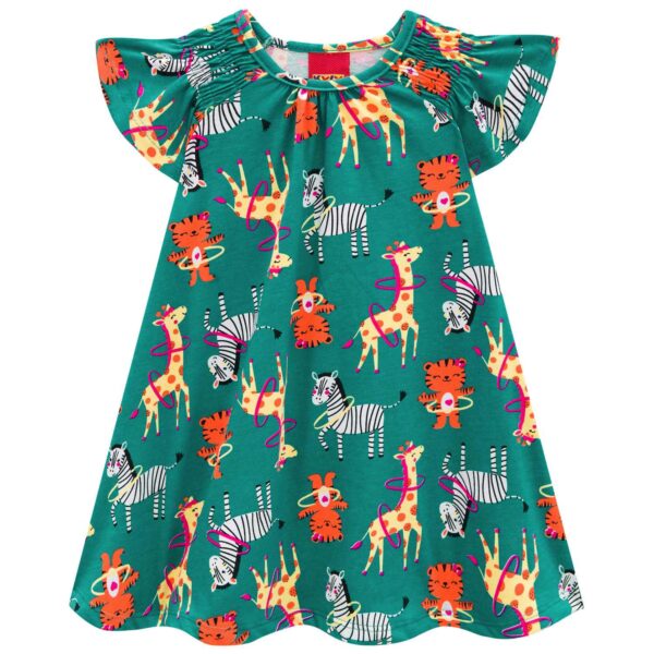 VESTIDO KYLY INFANTIL MEIA MALHA