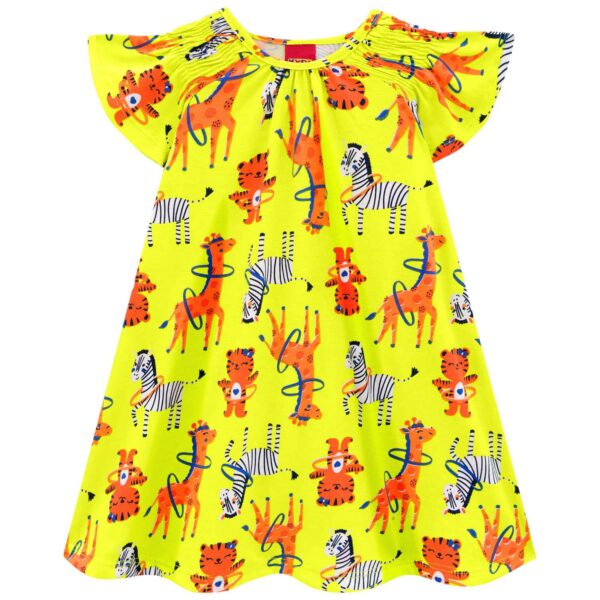 VESTIDO KYLY INFANTIL MEIA MALHA