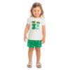 CONJUNTO MILON FEMININO BLUSA EM COTTON 4 E SHORTS EM MOLETINHO - Imagem 4