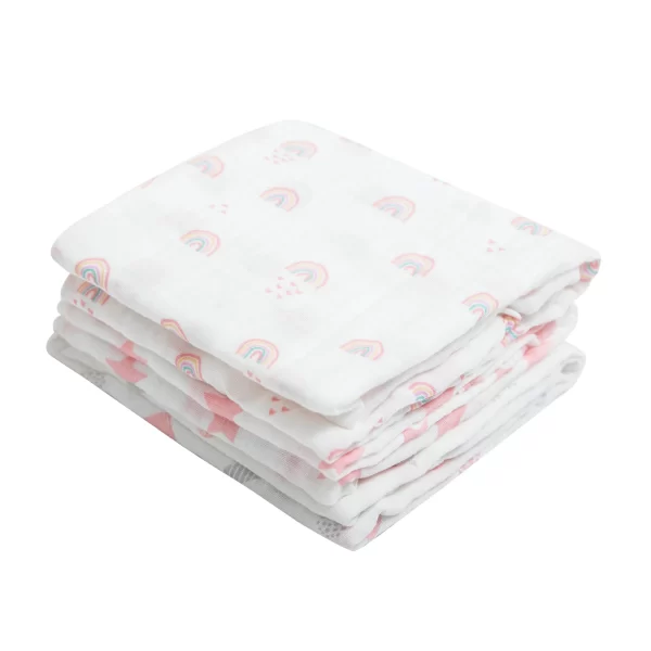 CUEIRO SWADDLE PAPI SOFT ESTAMPADO 100CM X 80CM - CONTÉM 03 UNIDADES - Image 8