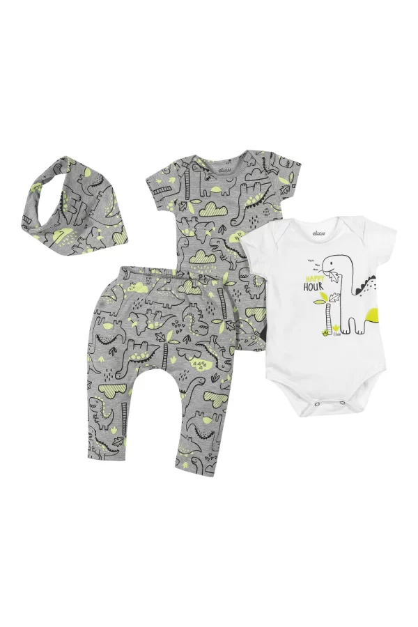 KIT ELIAN MASCULINO COM 2 BODY, BABADOR E CALÇA SARUEL EM COTTON LEVE - Image 3