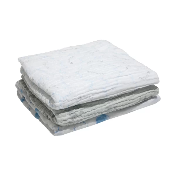 CUEIRO SWADDLE SOFT BAMBOO MAMI 1,20M X 1,20M - CONTÉM 03 UNIDADES - Imagem 4