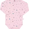 KIT PULLA BULLA ESTAMPADO FEMININO 2 CONJUNTOS BODY MANGA LONGA E CALÇA RIBANA FIO PENTEADO