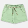 CONJUNTO UP BABY FEMININO BLUSA MEIA MALHA E SHORT MOLETOM SEM FELPA - Imagem 5
