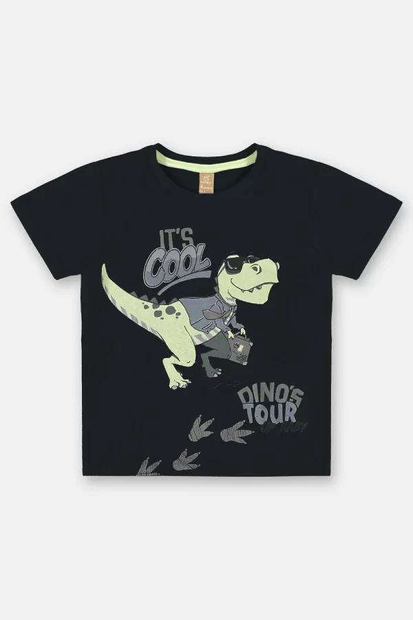 CONJUNTO UP BABY MASCULINO CAMISETA EM MEIA MALHA E BERMUDA EM MOLETOM SEM FELPA - Image 3