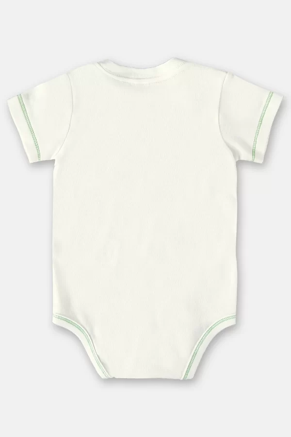 CONJUNTO UP BABY MASCULINO BODY MANGA CURTA E BERMUDA EM SUEDINE - Image 4