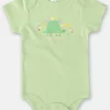 BODY MANGA CURTA UP BABY ESSENTIALS FEMININO EM SUEDINE - Imagem 2