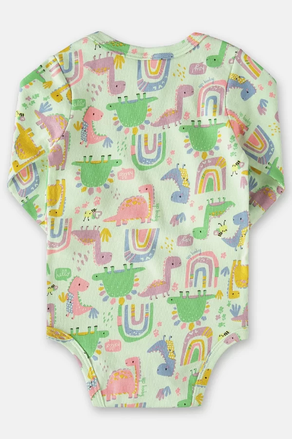 BODY MANGA LONGA UP BABY ESSENTIALS FEMININO EM SUEDINE - Image 4