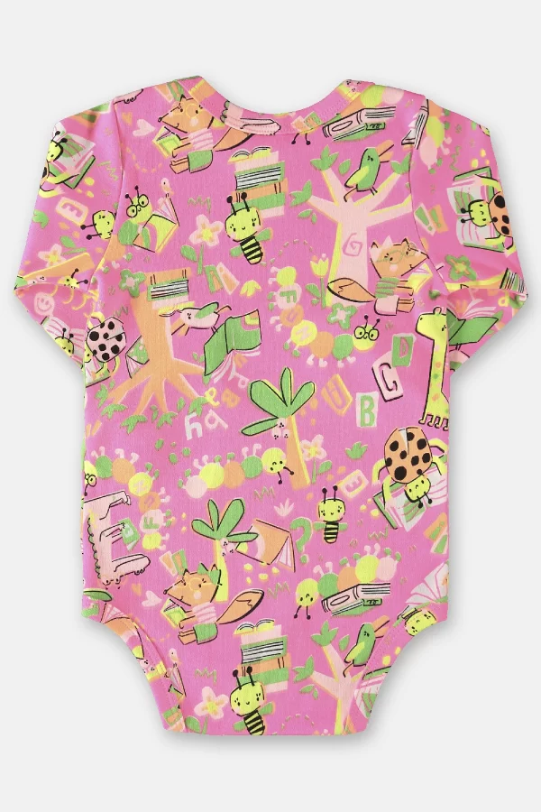 BODY MANGA LONGA UP BABY ESSENTIALS FEMININO EM SUEDINE - Image 3