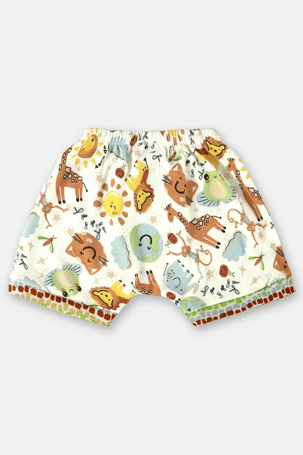 CONJUNTO UP BABY UNISSEX BODY MANGA CURTA E SHORT EM SUEDINE - Image 6