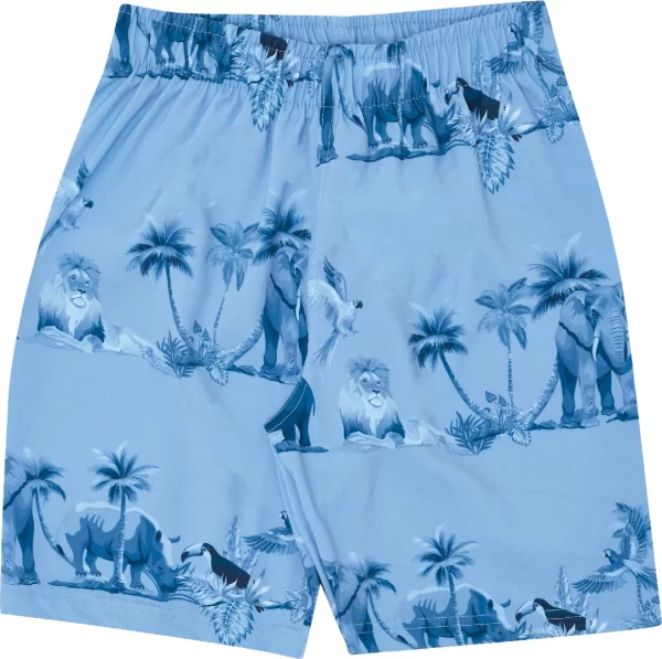 CONJUNTO PULLA BULLA REGATA MEIA MALHA / SHORT NYLON ESTAMPADO COM ELASTANO MASCULINO - Image 3