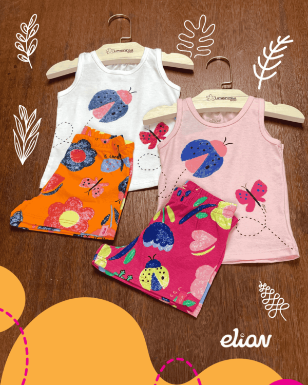 Conjunto Baby Elian com regata - Image 12