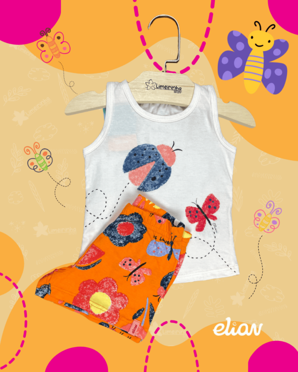 Conjunto Baby Elian com regata - Image 8