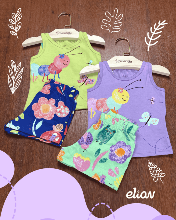 Conjunto Baby Elian com regata - Image 6