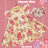 Vestido Bebê Milon Flores 🌺