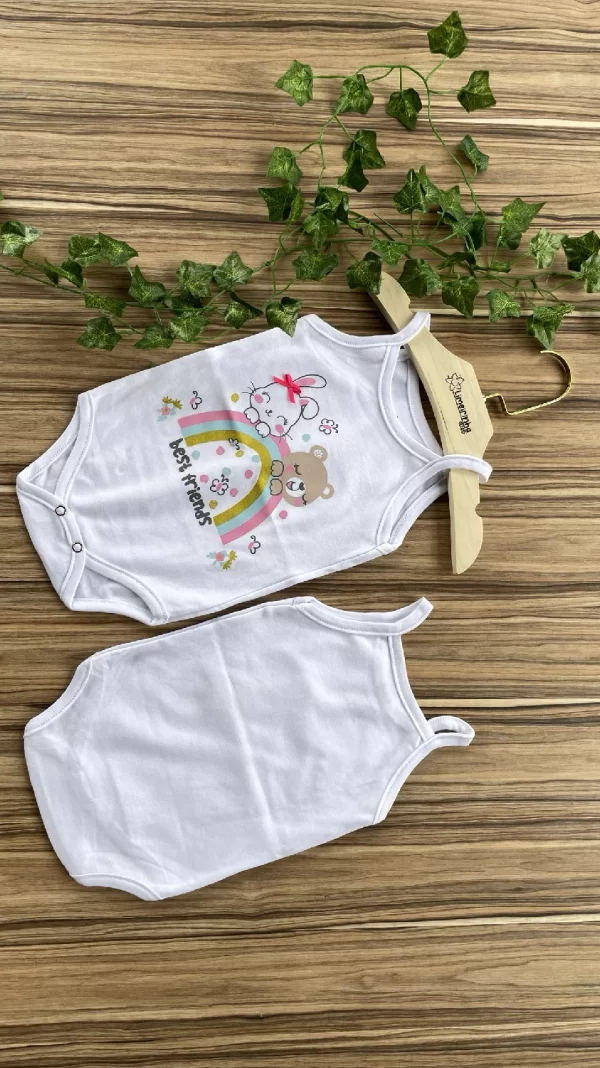 BODY REGATA COM ALÇA DOCTOR BABY FEMININO EM SUEDINE - Image 11