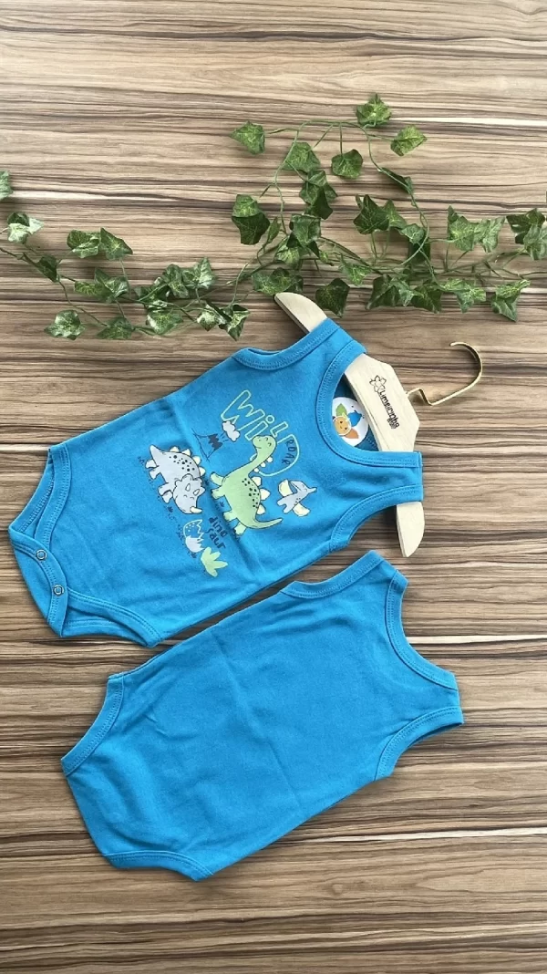 BODY REGATA DOCTOR BABY MASCULINO EM SUEDINE - Image 3