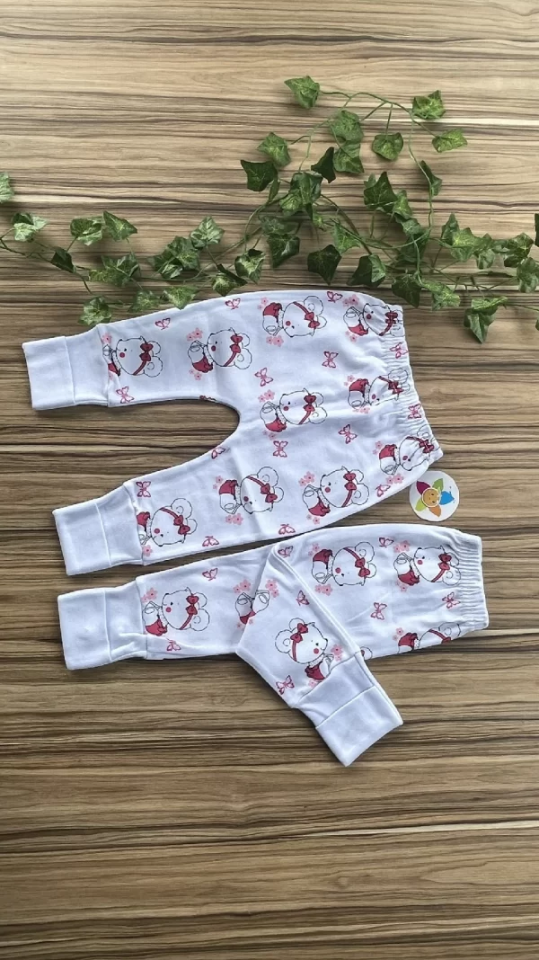 CALÇA VIRA PÉ / CULOTE PÉ REVERSO DOCTOR BABY FEMININO EM SUEDINE - Image 2