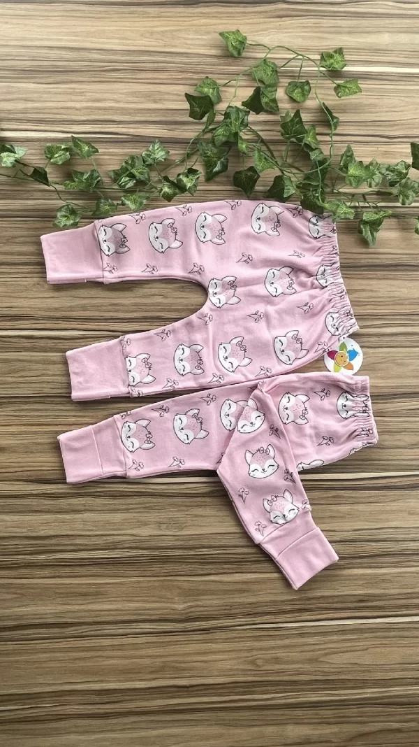 CALÇA VIRA PÉ / CULOTE PÉ REVERSO DOCTOR BABY FEMININO EM SUEDINE - Image 3