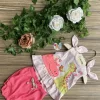 CONJUNTO UP BABY FEMININO REGATA EM SUEDINE E SHORT EM RIBANA CANELADA
