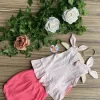 CONJUNTO UP BABY FEMININO REGATA EM SUEDINE E SHORT EM RIBANA CANELADA - Imagem 2