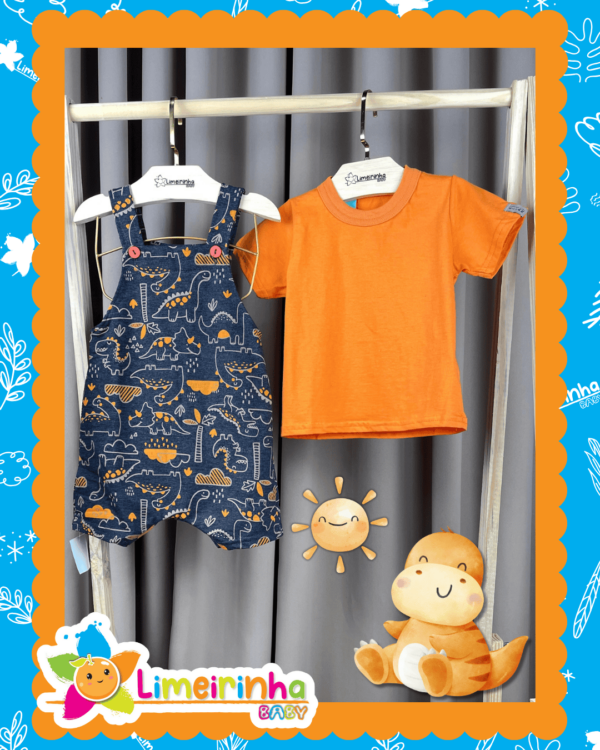 Conjunto Bebê com Macaquinho Elian Dino 🦖 - Image 5