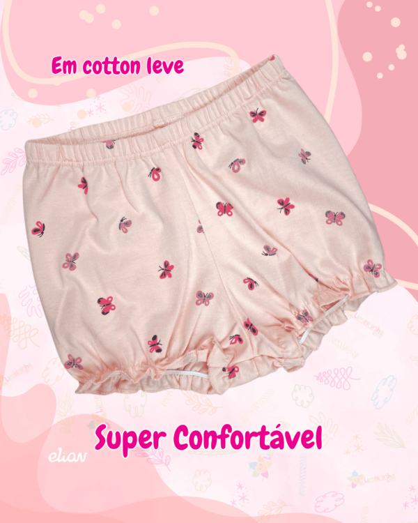 Kit Elian Baby com 2 bodies + tapa fralda🍦🦋 - Image 9