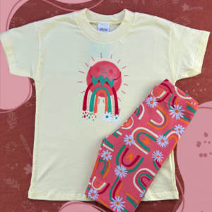 Conjunto Elian solzinho e arco íris
