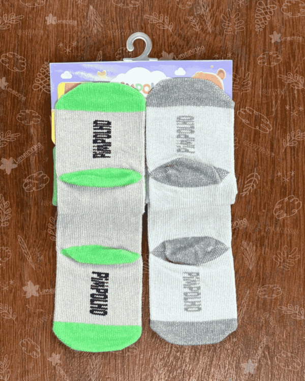 Kit meia lúdica Pimpolho 00-15 meninos 🧦 💙 - Image 9