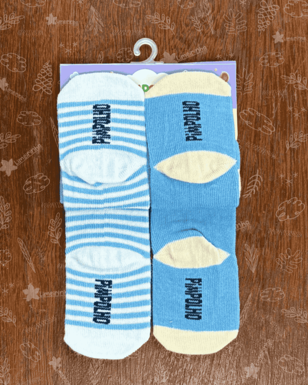 Kit meia lúdica Pimpolho 00-15 meninos 🧦 💙 - Image 13