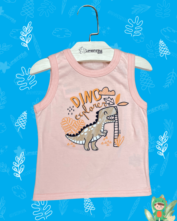 Conjunto Bebê Elian Dino 🦖com Regatinha - Image 14