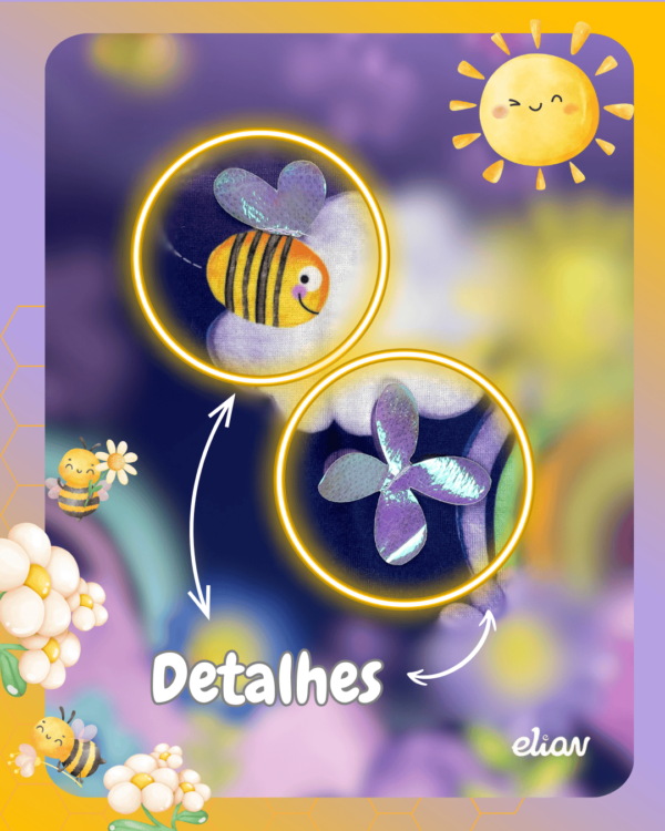Vestido Bebê Elian Fun Abelhinha 🐝 - Image 2