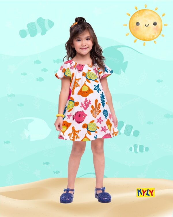 Vestido Kyly Peixinhos 🐠🪸 - Image 2