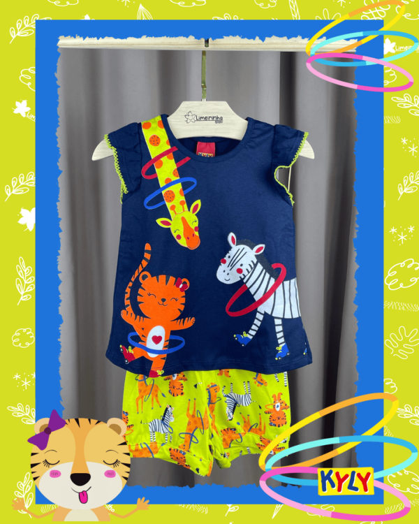 Conjunto Primeiros Passos Kyly Animais Bambolê e Patins 🛼 - Image 2