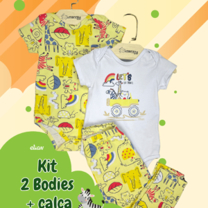 Kit Elian Baby Safari 🦒🦓🐘💛