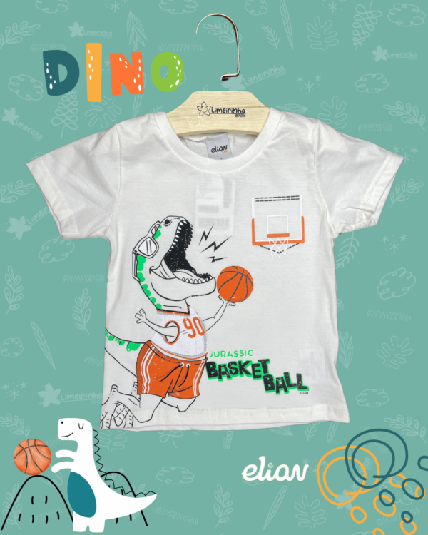 Conjunto Primeiros Passos Elian Fun Dino🏀🦖 - Image 2