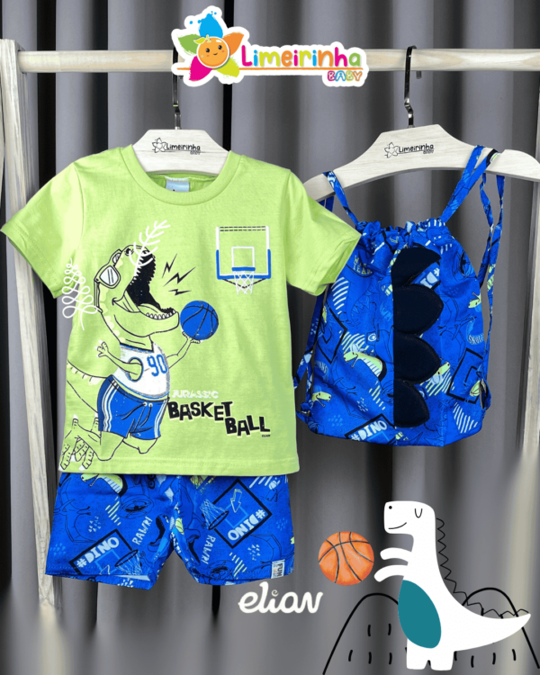 Conjunto Primeiros Passos Elian Fun Dino🏀🦖 - Image 13