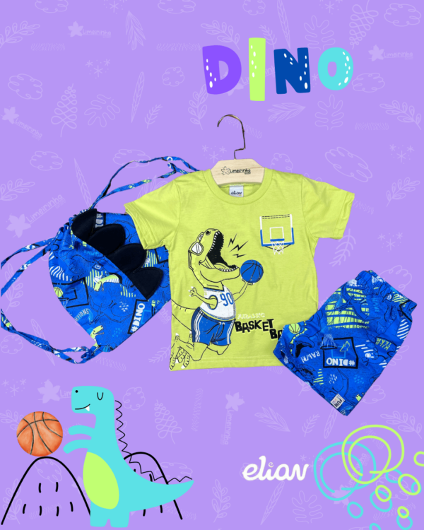 Conjunto Primeiros Passos Elian Fun Dino🏀🦖 - Image 11