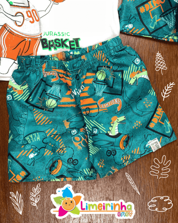 Conjunto Primeiros Passos Elian Fun Dino🏀🦖 - Image 3